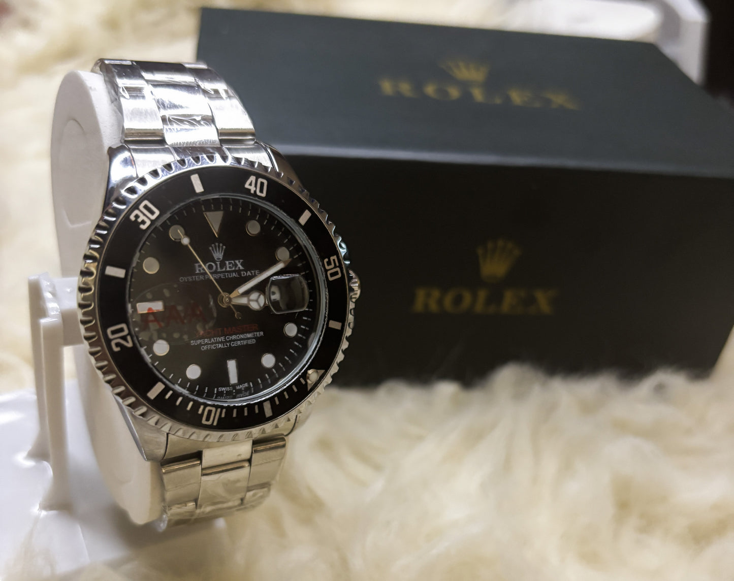 RLX Premium Watch Golden & Silver