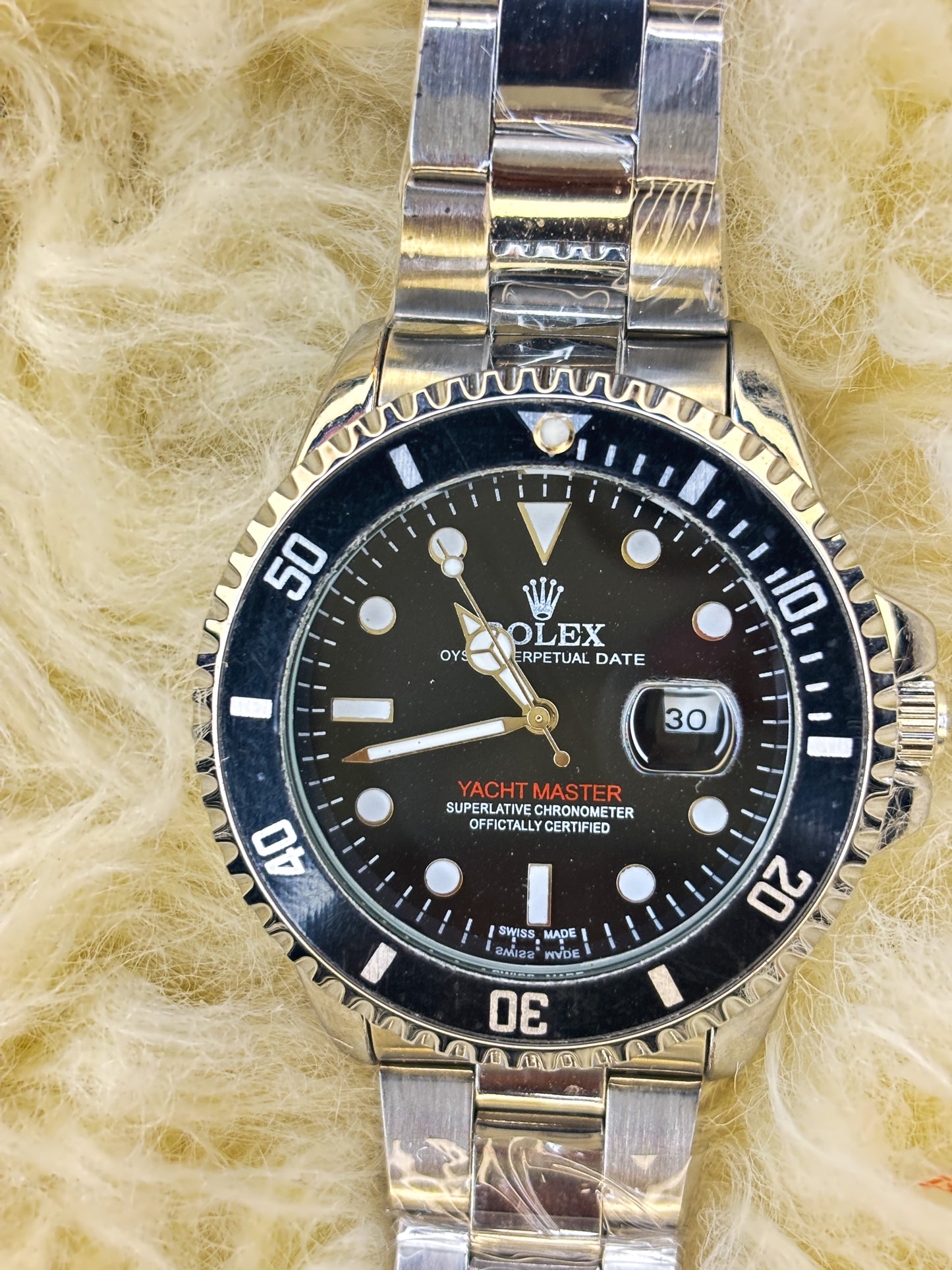 RLX Premium Watch Golden & Silver